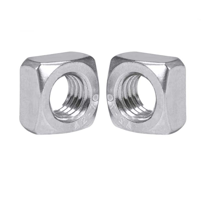 Korkean lujuuden nelikulmaiset mutterit