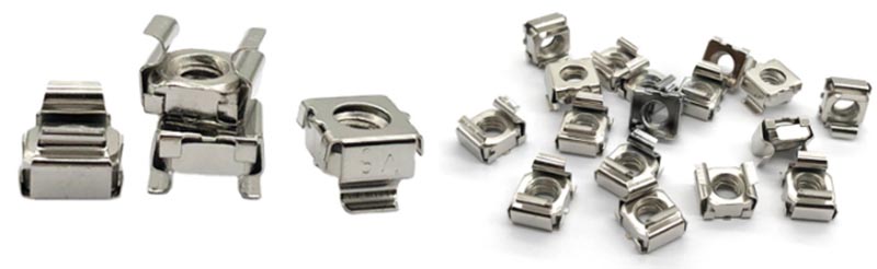 Square floating cage nut