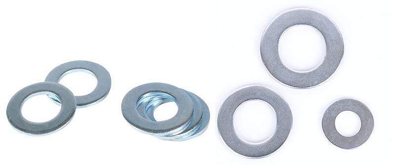 Galvanized coating flat washers