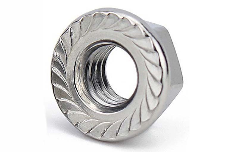 Hexagon flange nuts with fine pitch thread Hexagon flange nuts with fine pitch thread