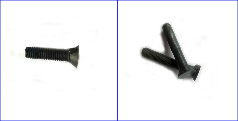 flat countersunk nib bolt