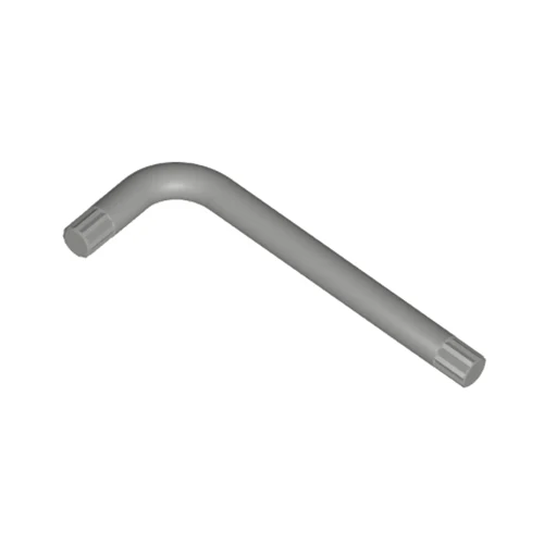 L-Wrench ruuveille, joissa on interna sorraatio