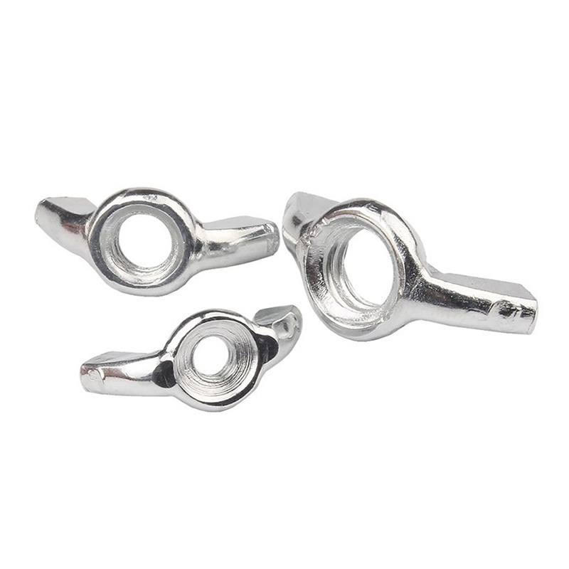 Metallinen pyöreä siipimutteri