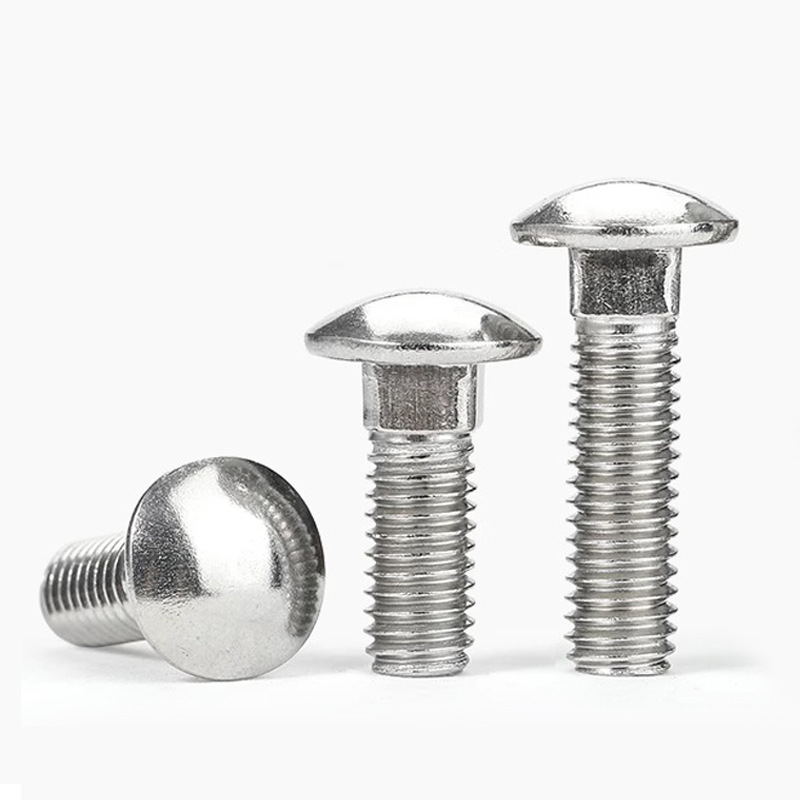Sienen pään neliökaulapultti