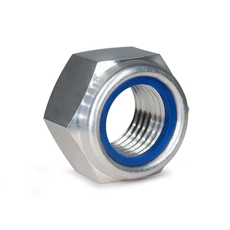 Nte nylon insert lukkomutteri