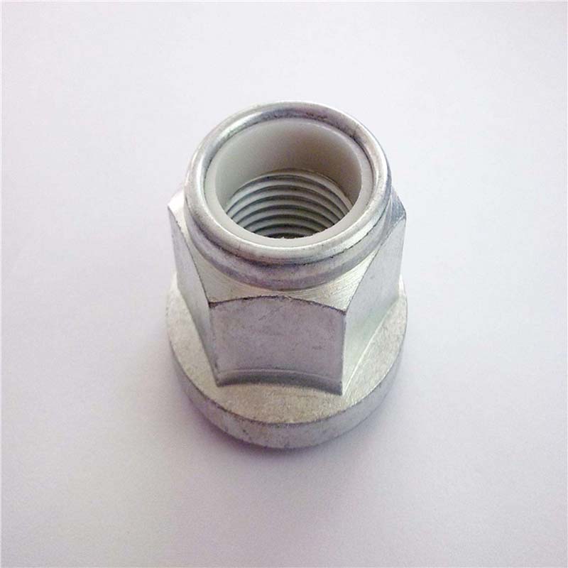 Nylon insert kuusikulmiolaipan lukkomutterikotelo