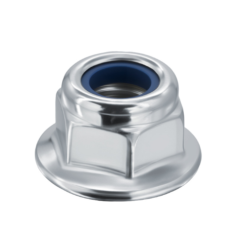 Vallitseva vääntömomenttityyppiset kuusiomutterit laippalukkomutterilla