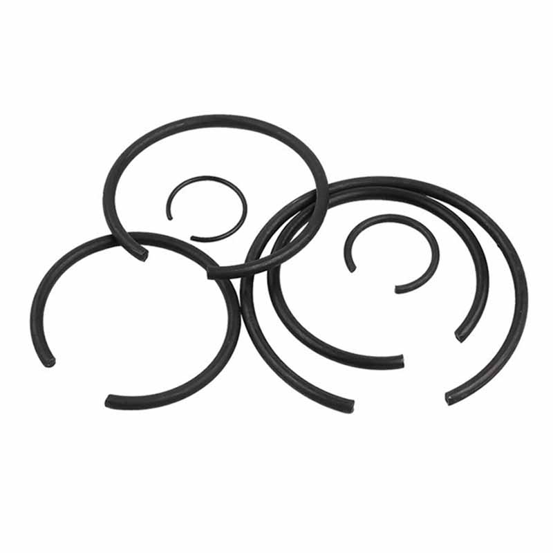 Pyöreä langan napsautusrengas poraus