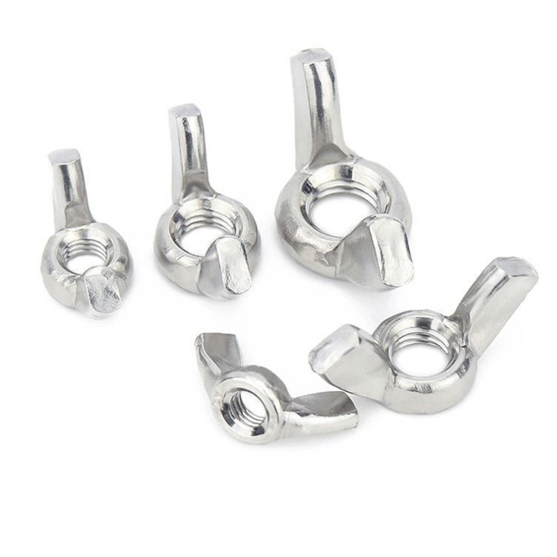 Ruosteenkestävät siipimutterit