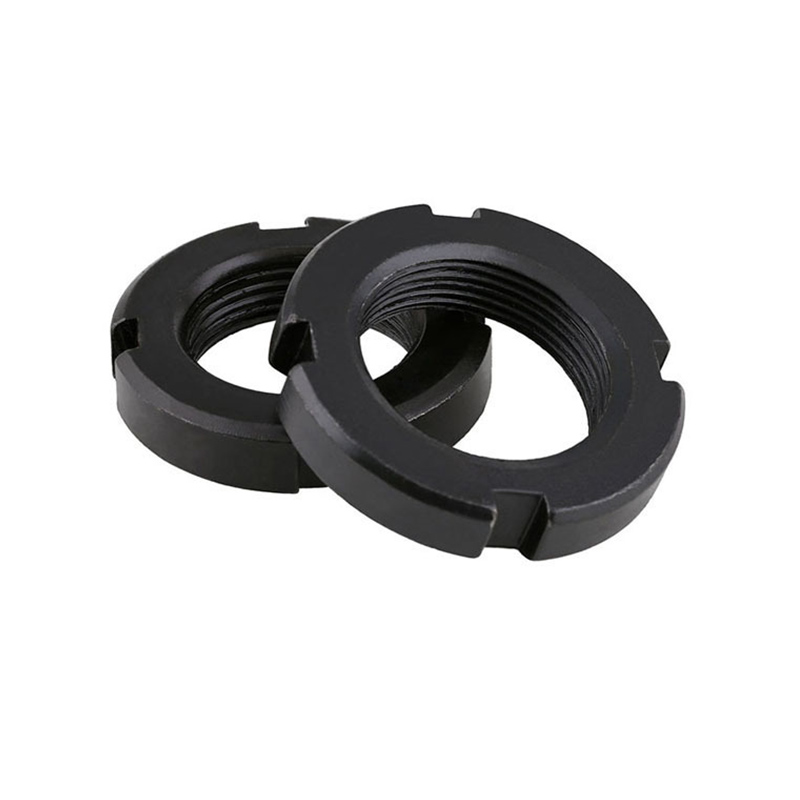 Urattu pyöreä lukkomutteri