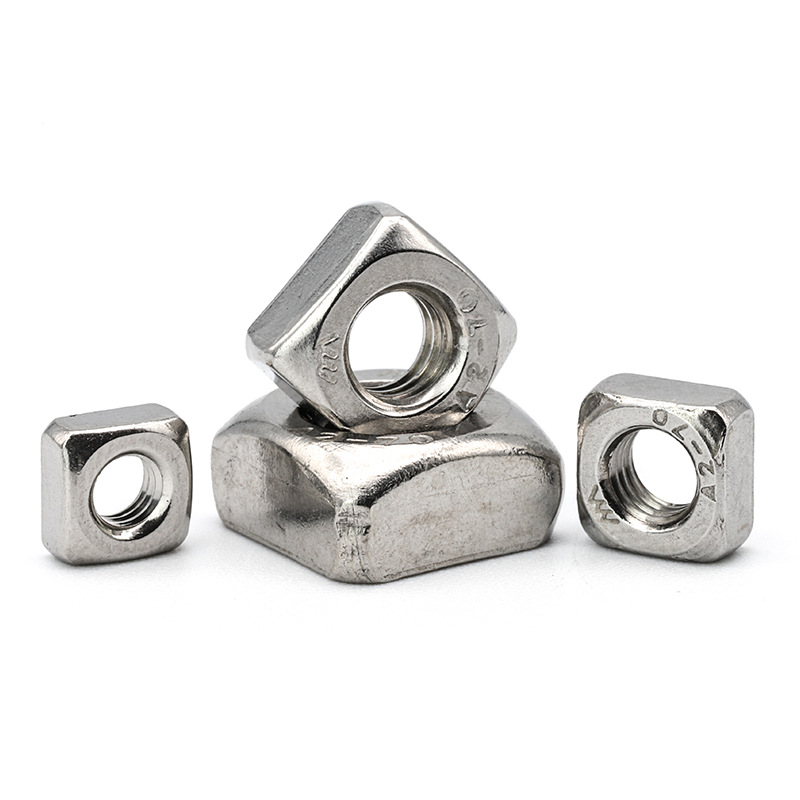 Ohuet neliömutterit