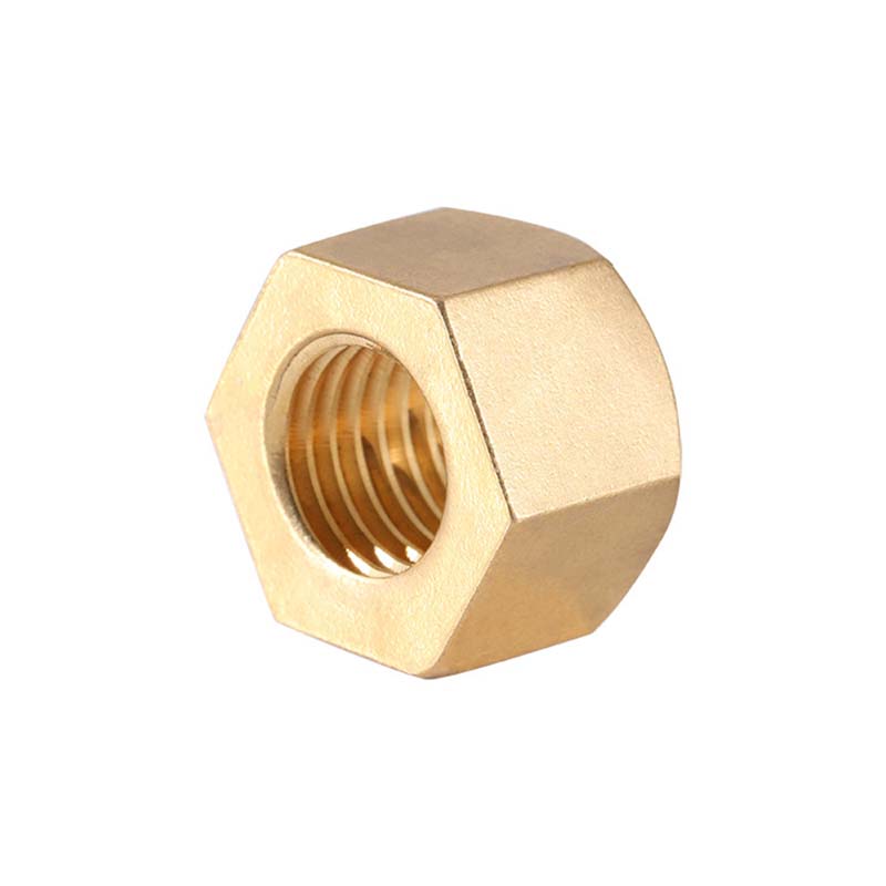 Unchamfered Hexagon ohut mutteri